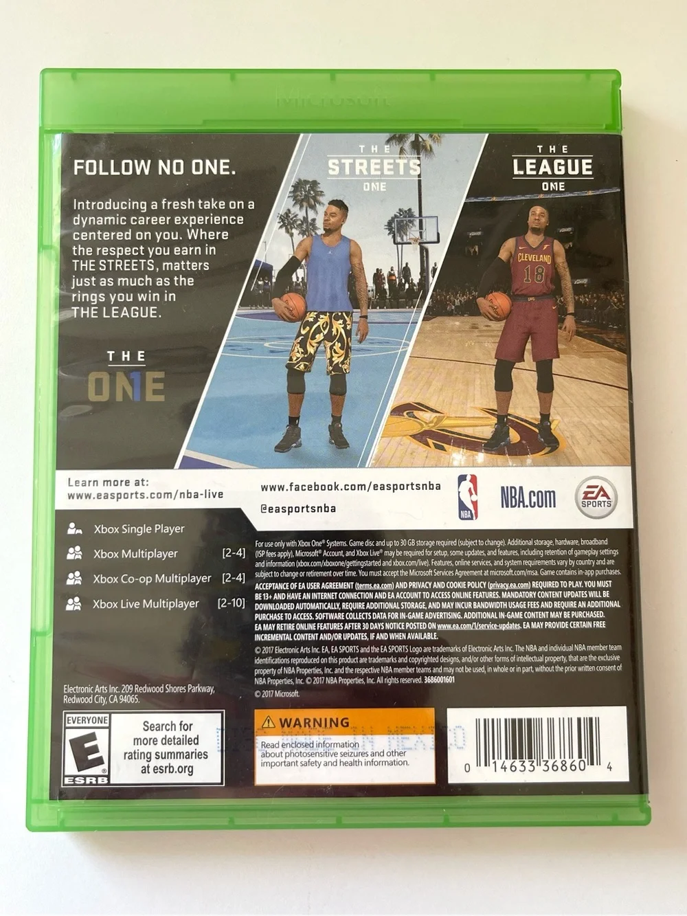 Xbox Football & Basketball Game Lot - Madde 15 17 21 & NBA Live 18 - 4 Games